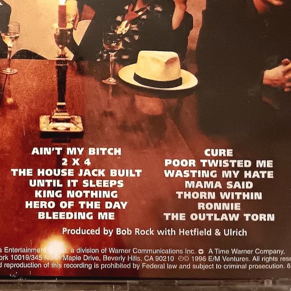 Metallica Load Compact Disk Pre-owned - Picture 6 of 9